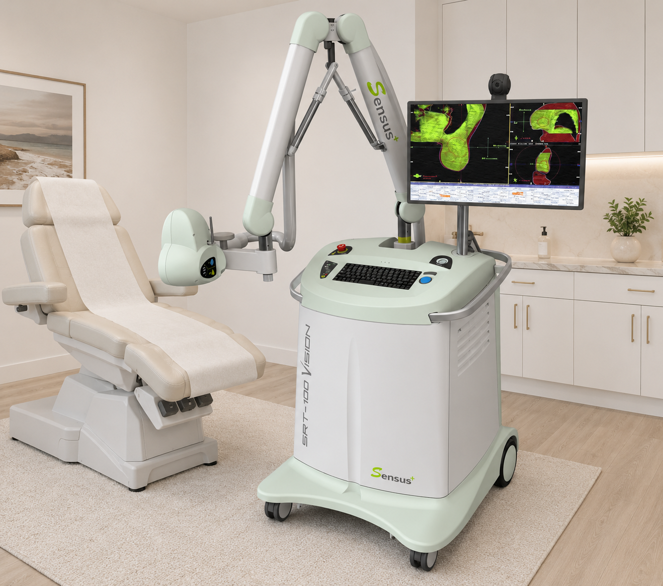 GentleCure SRT device in a dermatology treatment room